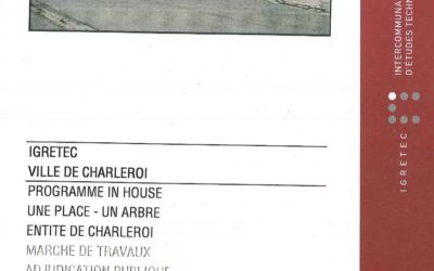 Info en primeur : « Une place, Un arbre » à Charleroi