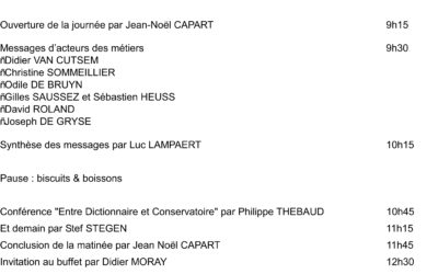 PROGRAMME DE LA CONVENTION – PAYSAGE